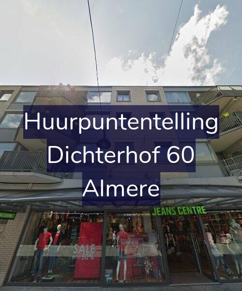 Foto gevel Huurpuntentelling voor Dichterhof 60, Almere