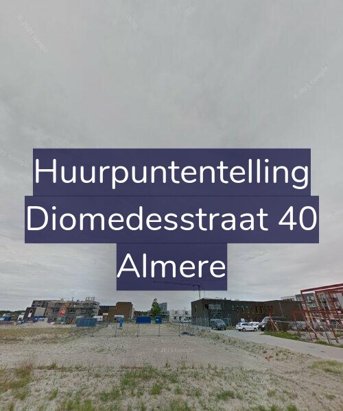 Foto gevel Huurpuntentelling voor Diomedesstraat 40, Almere