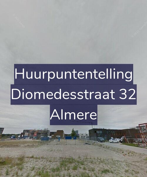 Foto gevel Huurpuntentelling voor Diomedesstraat 32, Almere