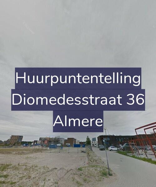 Foto gevel Huurpuntentelling voor Diomedesstraat 36, Almere