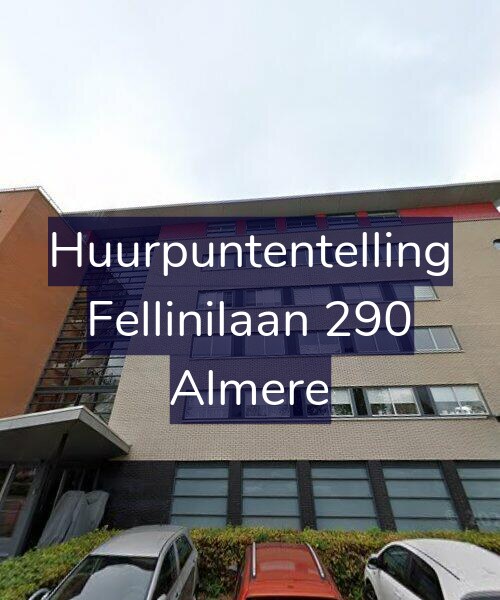Foto gevel Huurpuntentelling voor Fellinilaan 290, Almere