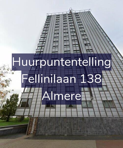Foto gevel Huurpuntentelling voor Fellinilaan 138, Almere