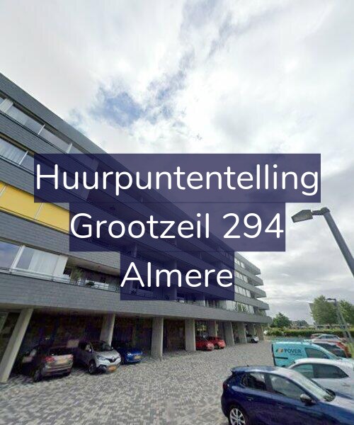 Foto gevel Huurpuntentelling voor Grootzeil 294, Almere