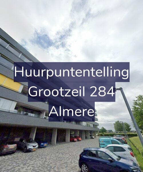 Foto gevel Huurpuntentelling voor Grootzeil 284, Almere