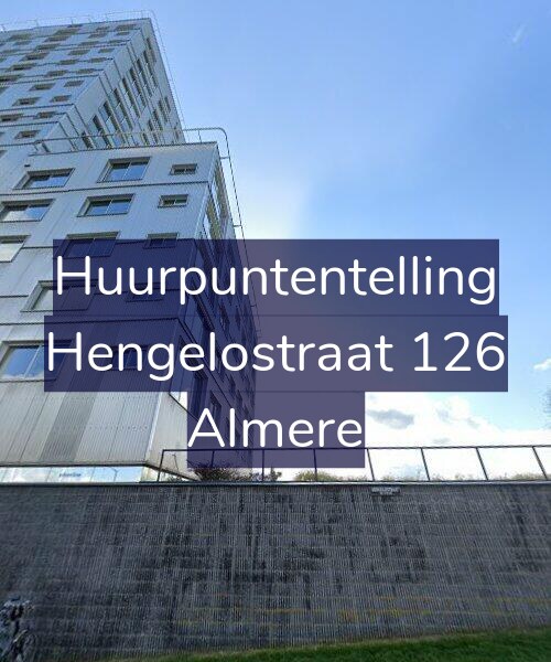 Foto gevel Huurpuntentelling voor Hengelostraat 126, Almere