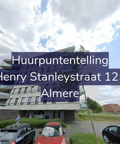 Foto gevel Huurpuntentelling voor Henry Stanleystraat 125, Almere