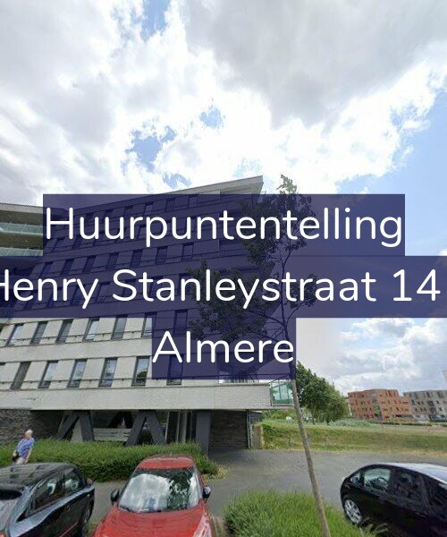 Foto gevel Huurpuntentelling voor Henry Stanleystraat 141, Almere