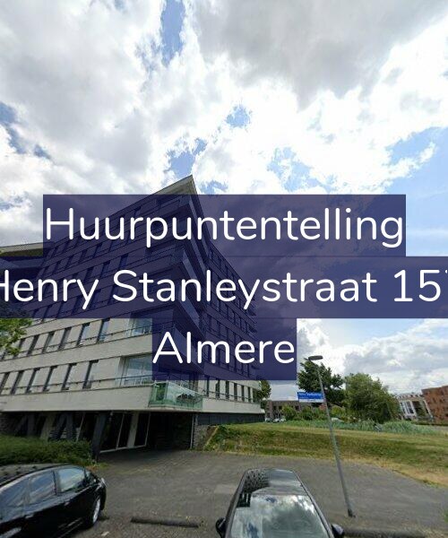 Foto gevel Huurpuntentelling voor Henry Stanleystraat 157, Almere