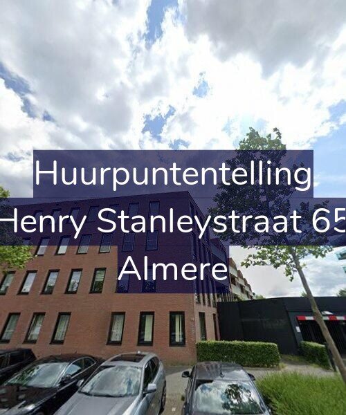Foto gevel Huurpuntentelling voor Henry Stanleystraat 65, Almere