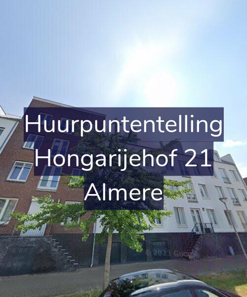 Foto gevel Huurpuntentelling voor Hongarijehof 21, Almere