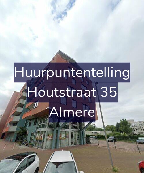 Foto gevel Huurpuntentelling voor Houtstraat 35, Almere