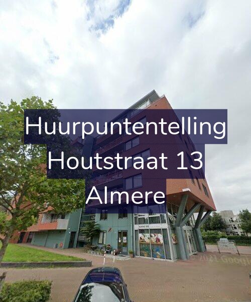 Foto gevel Huurpuntentelling voor Houtstraat 13, Almere