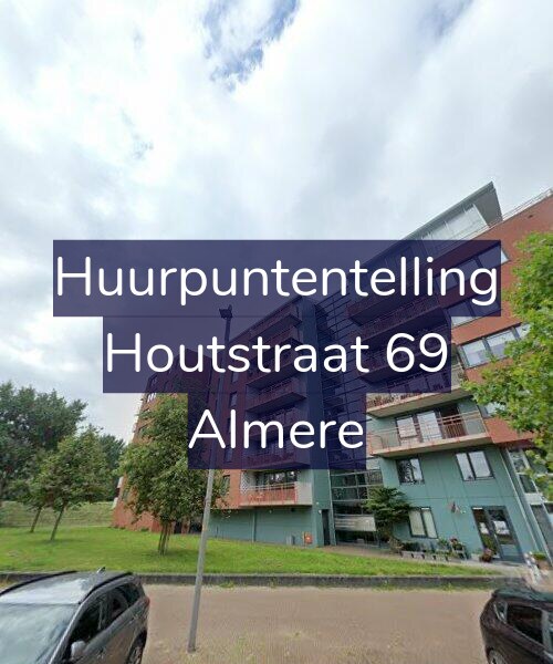 Foto gevel Huurpuntentelling voor Houtstraat 69, Almere