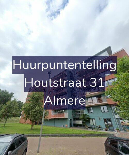 Foto gevel Huurpuntentelling voor Houtstraat 31, Almere