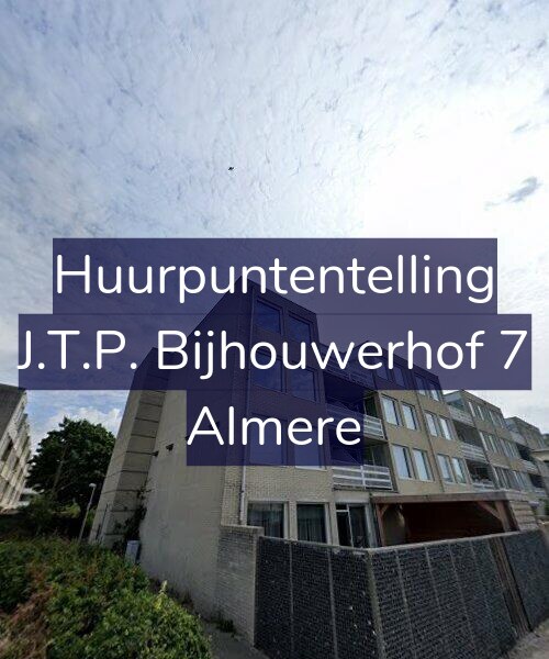 Foto gevel Huurpuntentelling voor J.T.P. Bijhouwerhof 7, Almere