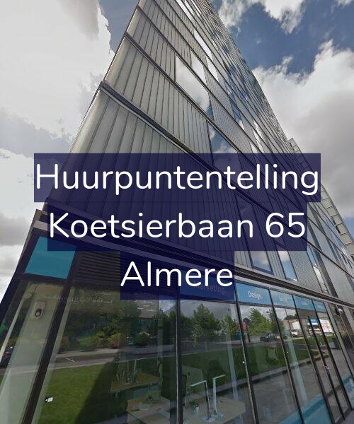 Foto gevel Huurpuntentelling voor Koetsierbaan 65, Almere