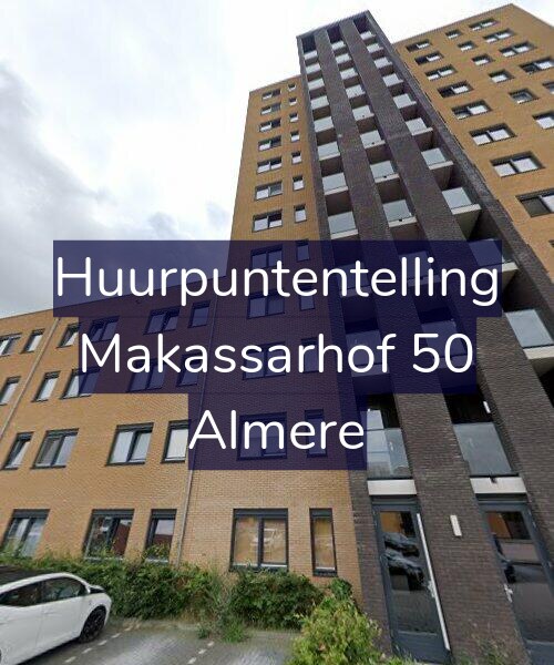 Foto gevel Huurpuntentelling voor Makassarhof 50, Almere