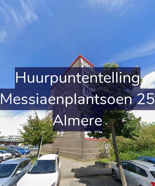 Foto gevel Huurpuntentelling voor Messiaenplantsoen 25, Almere