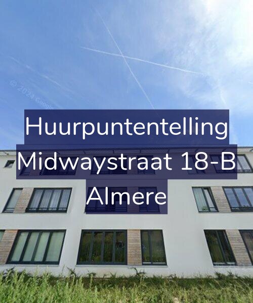Foto gevel Huurpuntentelling voor Midwaystraat 18-B, Almere