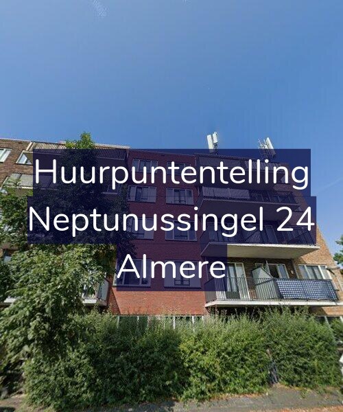 Foto gevel Huurpuntentelling voor Neptunussingel 24, Almere