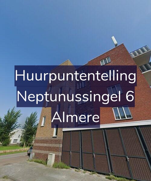 Foto gevel Huurpuntentelling voor Neptunussingel 6, Almere