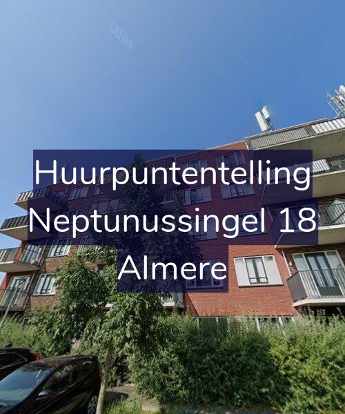 Foto gevel Huurpuntentelling voor Neptunussingel 18, Almere