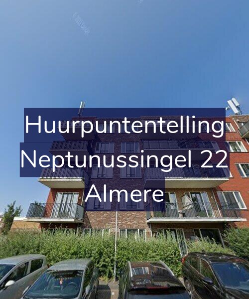 Foto gevel Huurpuntentelling voor Neptunussingel 22, Almere