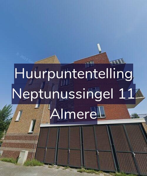 Foto gevel Huurpuntentelling voor Neptunussingel 11, Almere