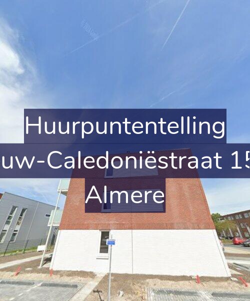 Foto gevel Huurpuntentelling voor Nieuw-Caledoniëstraat 15-A, Almere