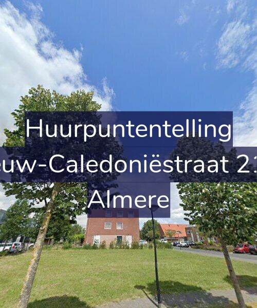 Foto gevel Huurpuntentelling voor Nieuw-Caledoniëstraat 21-B, Almere