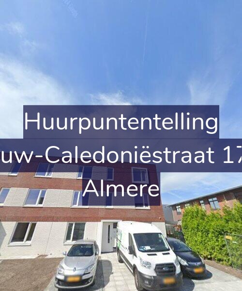 Foto gevel Huurpuntentelling voor Nieuw-Caledoniëstraat 17-D, Almere