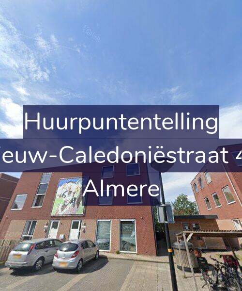 Foto gevel Huurpuntentelling voor Nieuw-Caledoniëstraat 45, Almere