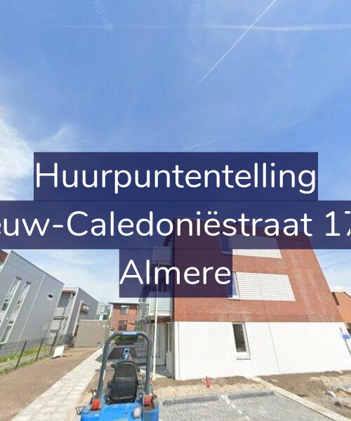 Foto gevel Huurpuntentelling voor Nieuw-Caledoniëstraat 17-B, Almere
