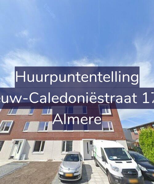 Foto gevel Huurpuntentelling voor Nieuw-Caledoniëstraat 17-C, Almere