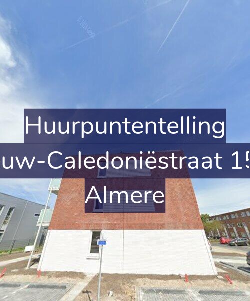 Foto gevel Huurpuntentelling voor Nieuw-Caledoniëstraat 15-B, Almere