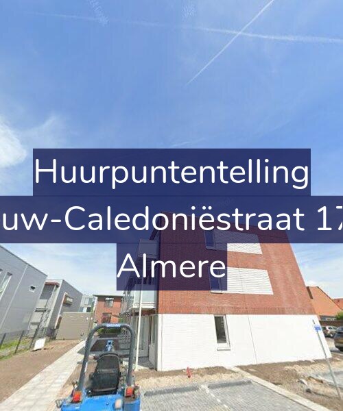 Foto gevel Huurpuntentelling voor Nieuw-Caledoniëstraat 17-A, Almere