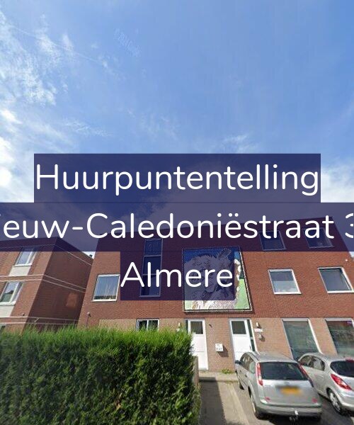 Foto gevel Huurpuntentelling voor Nieuw-Caledoniëstraat 39, Almere