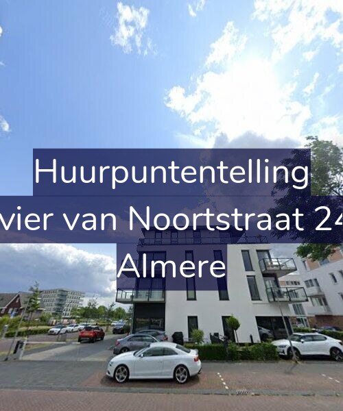 Foto gevel Huurpuntentelling voor Olivier van Noortstraat 24-E, Almere