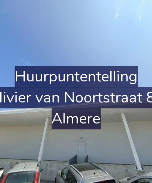 Foto gevel Huurpuntentelling voor Olivier van Noortstraat 86, Almere