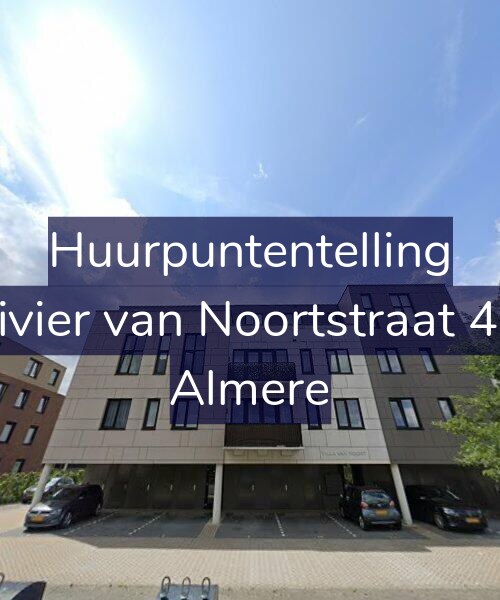 Foto gevel Huurpuntentelling voor Olivier van Noortstraat 4-B, Almere