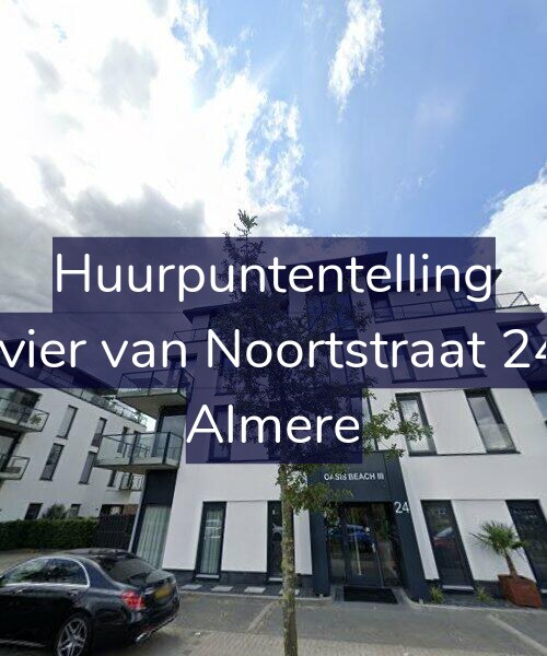 Foto gevel Huurpuntentelling voor Olivier van Noortstraat 24-L, Almere