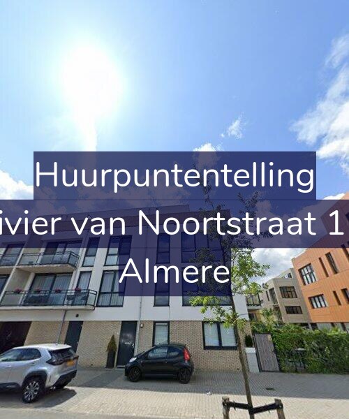 Foto gevel Huurpuntentelling voor Olivier van Noortstraat 164, Almere