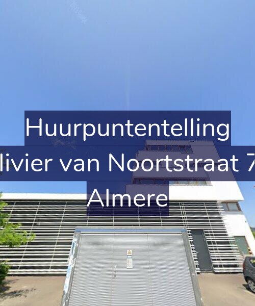 Foto gevel Huurpuntentelling voor Olivier van Noortstraat 76, Almere