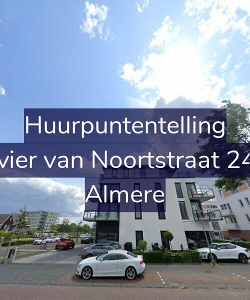 Foto gevel Huurpuntentelling voor Olivier van Noortstraat 24-A, Almere