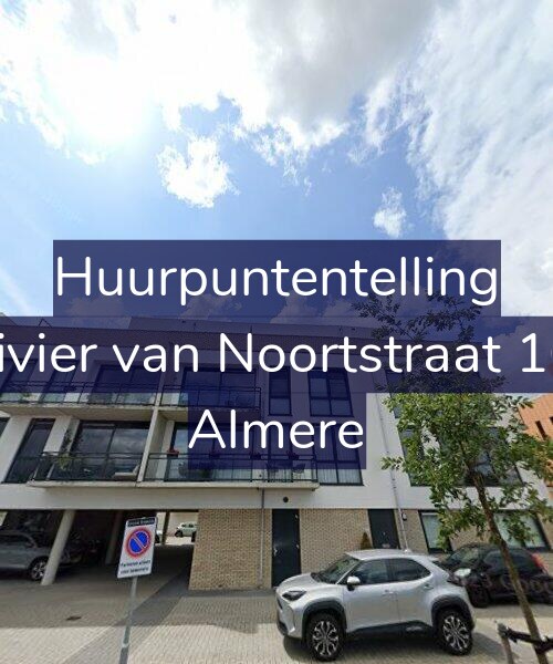 Foto gevel Huurpuntentelling voor Olivier van Noortstraat 162, Almere