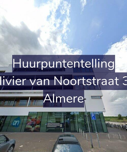Foto gevel Huurpuntentelling voor Olivier van Noortstraat 34, Almere