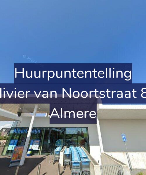 Foto gevel Huurpuntentelling voor Olivier van Noortstraat 80, Almere