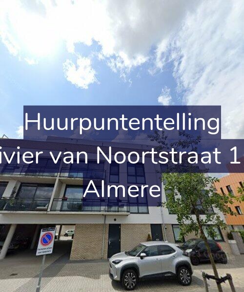 Foto gevel Huurpuntentelling voor Olivier van Noortstraat 168, Almere