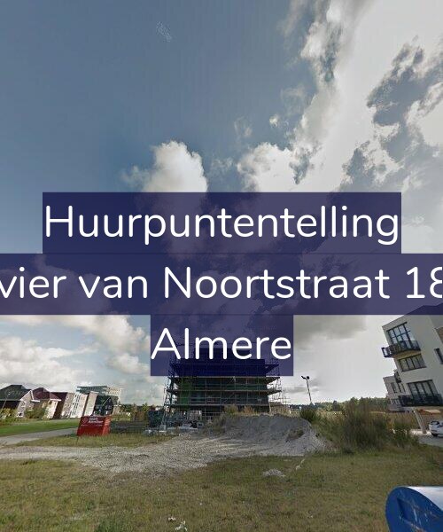 Foto gevel Huurpuntentelling voor Olivier van Noortstraat 18-B, Almere