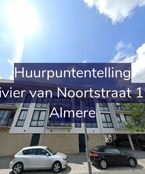 Foto gevel Huurpuntentelling voor Olivier van Noortstraat 176, Almere